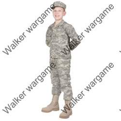Children Kids Full Set Camo Uniform - Us Army Digital Camo Acu Marpat - Size 90