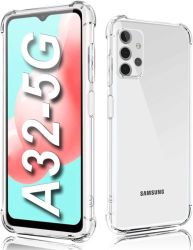Galaxy A32 5G Clear Shock Resistant Armor Cover