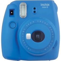 Fujifilm Instax Mini 9 Instant Film Camera in Cobalt Blue