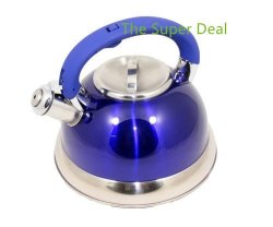 Condere 3 Litre Whistling Kettle - Blue
