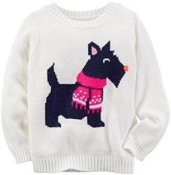 Carter's Baby Girls' Sweater 235G446 Ivory 24M