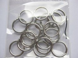 Jump Rings Nickel- Antique Silver 10mm 20pcs