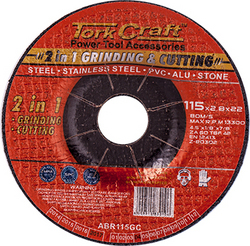 Tork Craft 2 In 1 Grinding & Cutting Disc