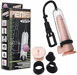 Powerful Vacuum Pennis Enlargement Pumps For Men's Growth Up Enhancement Enlarger 8 Inch Universal Hand Pump Device