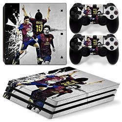 Goldendeal PS4 Pro Skin And Dualshock 4 Skin - Soccer - Playstation 4 Pro Vinyl Sticker For Console And Controller Skin