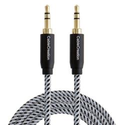 Ixcc 6-FEET 3.5MM Male To Male Universal Aux Audio Stereo Cable For Smartphones Tablets And MP3 Player