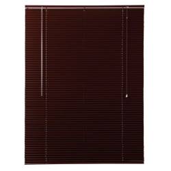 Ready Made Venetian Blinds 25MM - 1200W By 1500H Mahogany