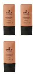 Revlon Photo Ready Skinlights Face Illuminator - Peach Light 3 Pack + Free Assorted Purse Kit cosmetic Bag Bonus Gift