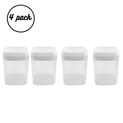 Pack Of 4 X 1.7L Container canister Pack
