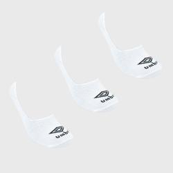 Umbra Umbro 3-PACK Secret Socks _ 169706 _ White - L White