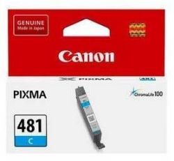 Canon Cli 481 Cyan Ink Cartridge - Compatible Printer Canon Pixma TS8140 Canon Pixma TS9140 Retail Box No Warranty