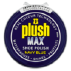 Plush Max Navy Blue Shoe Polish 50ML