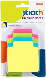 Stick'n - Tracking Notes 4 Pads Per Pack Neon Colours