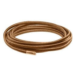 10 Ft. - Rayon Antique Wire - Light Bronze - 18 2 SPT-1 - 2 Wire Parallel Cord