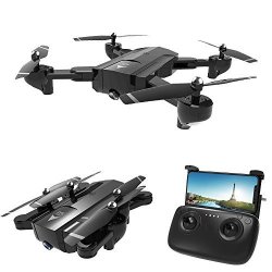 Dicpolia Rc Helicopter Remote Control SG900 Rc Foldable Quadcopter 2.4GHZ Full HD Camera Wifi Fpv Gps Fixed Point Drone Toys Outdoor Racing Controllers Helicopters