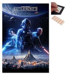 Star Wars Battlefront 2 Game Cover Poster - 91.5 X 61CMS 36 X 24 Inches