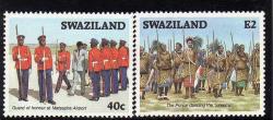 Swaziland 1986 "coronation Of King Mswati Iii" Set Of 6 Umm. Sg 505-510. Cat 9 Pounds.
