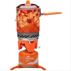 Fire Maple Camping Stove FMS-X2 Compact One Piece Heat Exchanger Pot Exchanger Pot Camping Equipment Cooking System