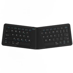 KANEX Multisync Foldover MINI Travel Keyboard - Black