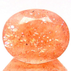 4.47 Ct Oval Cut Sunstone - Absolutely Gorgeous