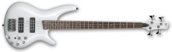 Ibanez SR300E-PW Sr Standard Series 4 String Bass Guitar Pearl White