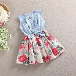 Belababy Baby Girl Dress - White Skirt 9