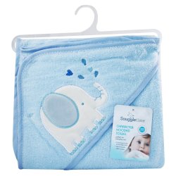 SNUGGLE TIME - Character Hooded Towel - Blue