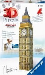 Minis Collection 3D Jigsaw Puzzle - Big Ben 54 Pieces