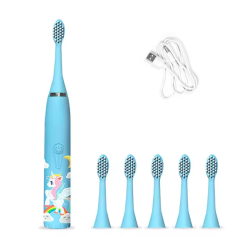 Veeway Kids Sonic Electric Toothbrush - 6 Head Replacements