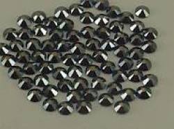 Stunning Hemitite Silver Grey Crystal Ss 20 Hot-fix Rhinestones 144