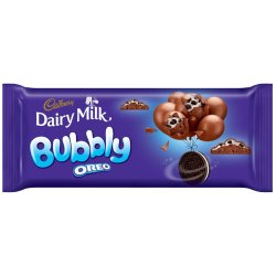 Cadbury Bubbly Slab Oreo 95 G