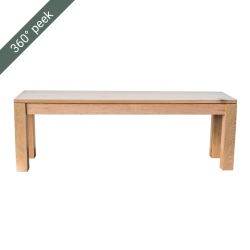 Austick Bench - 2 Seater South African Pine Clear Varnish