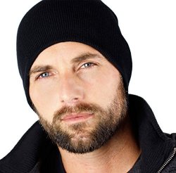 Solid 9 Black Skull Cap Beanie That Will Fit Your Head Perfect