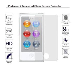 Motong Tempered Glass Screen Protector For Apple Ipod Nano 7TH Gen