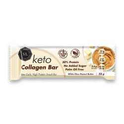 Youthfull Living Keto Bar 52G - White Choc