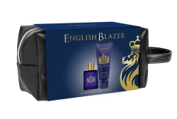 Yardley English Blazer Eau De Toilette Body Lotion And Toiletry Bag
