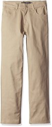 Eddie Bauer Little Boys' Twill Pant More Styles Available Stretch Khaki-ahha 7