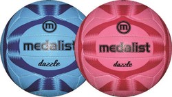 MEDALIST Dazzle Netball Ball Size 4 - Pink