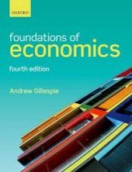 Foundations Of Economics Paperback 4th Revised Edition