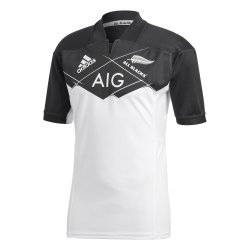 Adidas All Black Away Rugby Jersey S