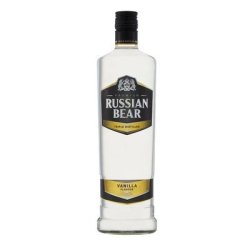 Russian Bear Vodka Vanilla coffee Bean 750ML