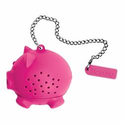Tovolo Tea Ball Loose Leaf Strainer Cup Mug Infuser Dishwasher Safe Pig