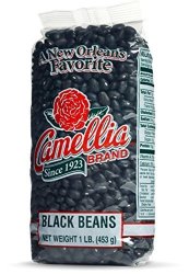 Camellia Brand - Black Beans Dry Bean 1 Pound Bag