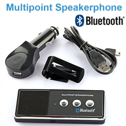 Wireless Bluetooth Speaker Hands Free Car Kit Speakerphone