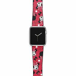 Watch Band Compatible With Apple Iwatch All Series 38MM 40MM 42MM 44MM Cartoon Design Strap MICK2 42 44MM