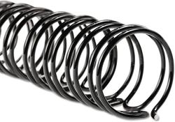 Wirebind Spines 1 4" 40-SHEET Capacity Black 100 Per Box