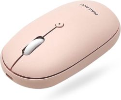 Macally - Rechargeable Bluetooth Optical Mouse - Pink