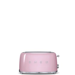 Smeg TSF02PKSA Pink 4 Slice Toaster