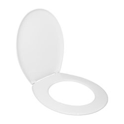 Essential Oval Toilet Seat White