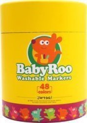Baby Roo Washable Markers: 48 Markers